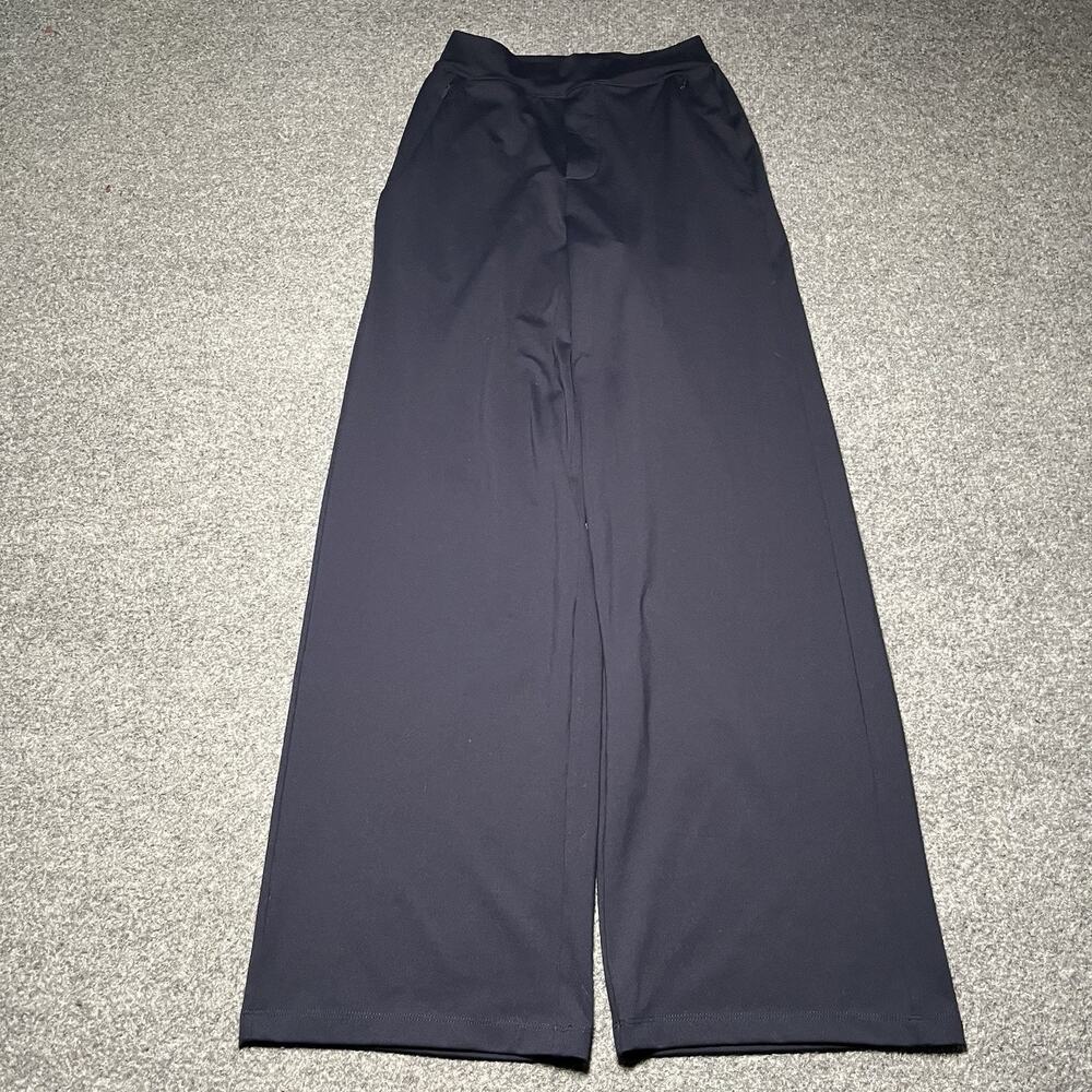 Ninepine Pants Womens XS 30" Regular Blue Asana Wide Leg ReSoftLux Yoga